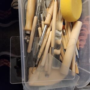 Wooden Clay Sculpting Tools Set